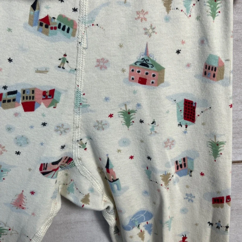 Hanna Andersson Kids Pajamas 110cm 5 Organic Cotton Long Sleeve Pants Set Winter